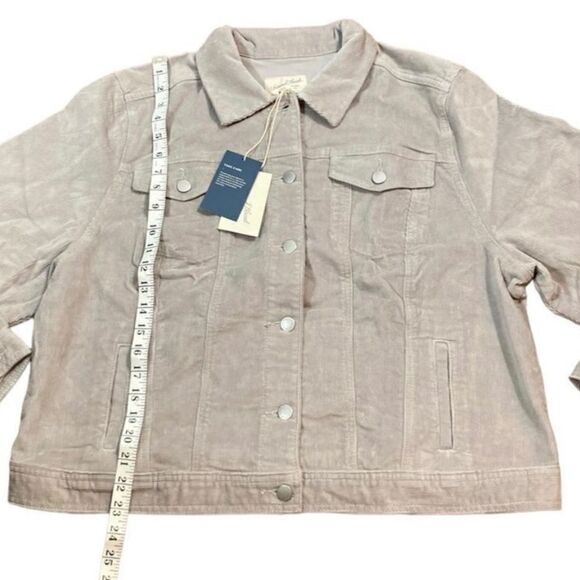 Universal Thread Light Gray Corduroy Jacket, Size XXL, NWT - Picture 6 of 9